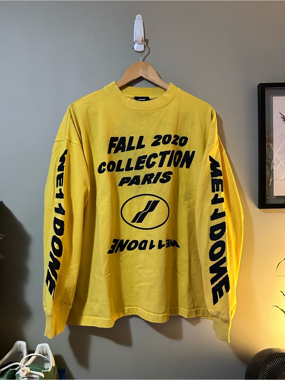 We11done Fall 2020 Paris Collection Long Sleeve Shirt